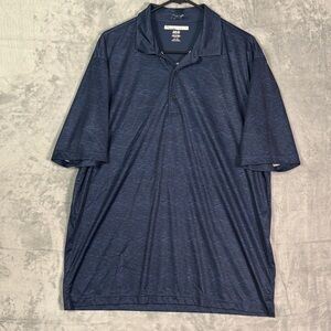 Greg Norman Blue Golf Short Sleeved Polo Size XL